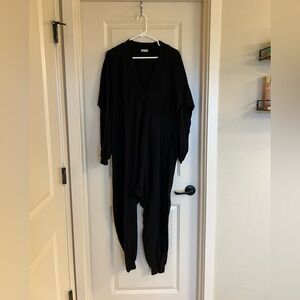 Free People Chic Black Jumpsuit